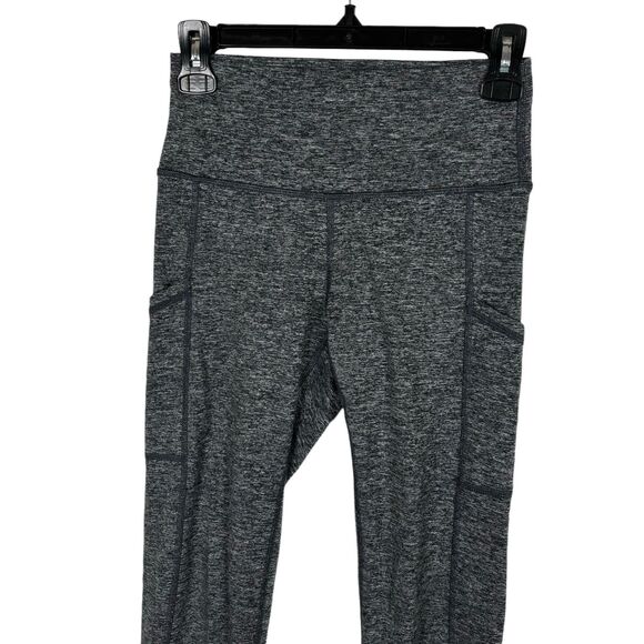 Aerie Gray Chill Play Move Leggings Women's Small Side Pockets - Picture 3 of 9